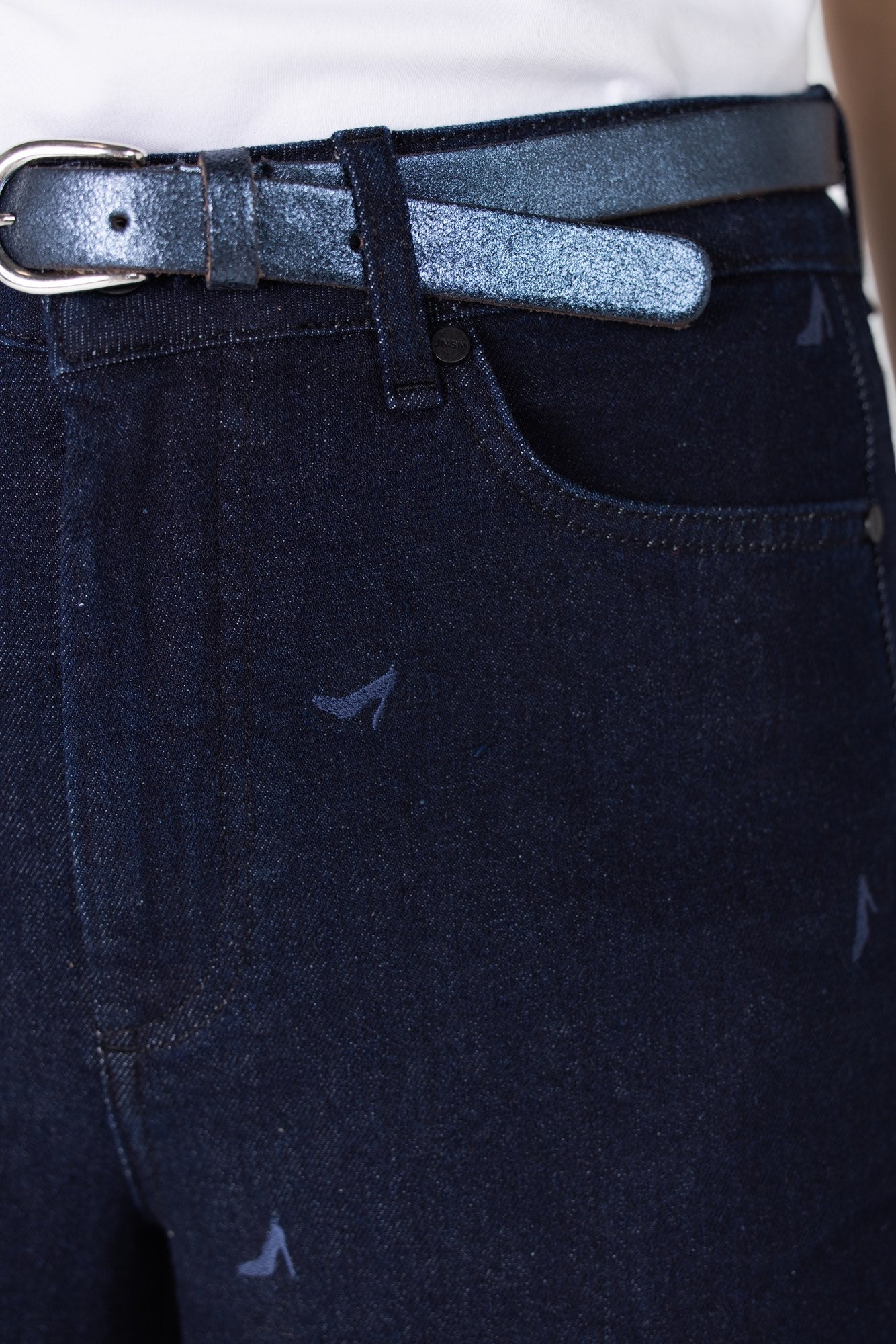 Jeans Isabeau Pump Donkerblauw