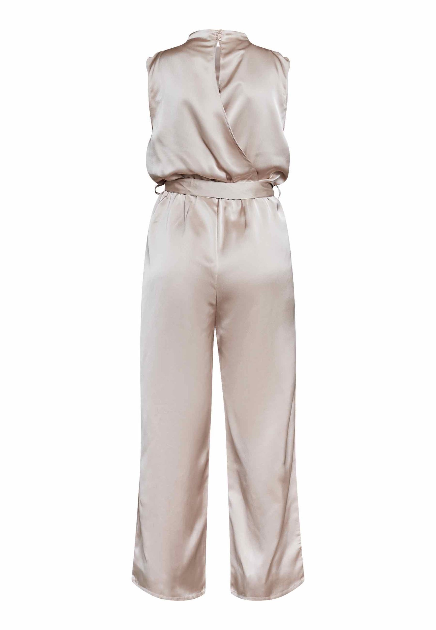 Jumpsuit Guto Satijnlook Champagne