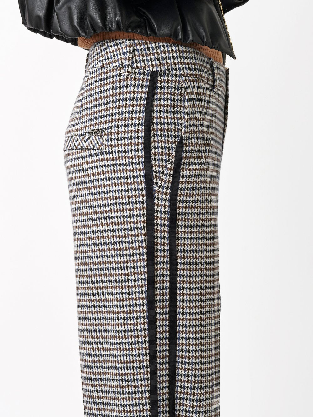 Mara Wide Leg Ruit Bies Navy