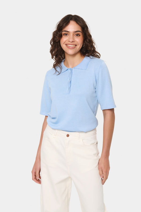 Polo Mila KM Lichtblauw