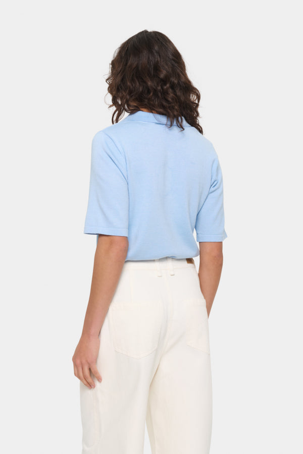 Polo Mila KM Lichtblauw