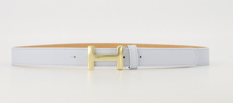 Riem Hera Big Babyblauw/Goud