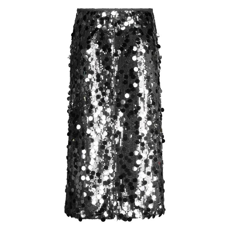 Rok Bella Paillet Zilver