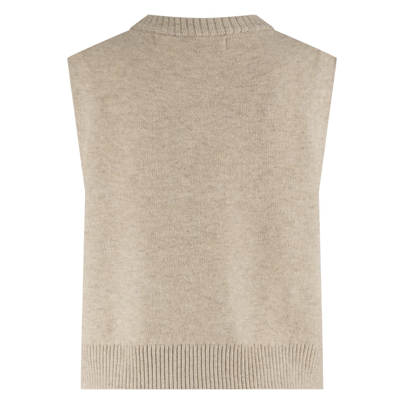 Spencer Intarsia Zand