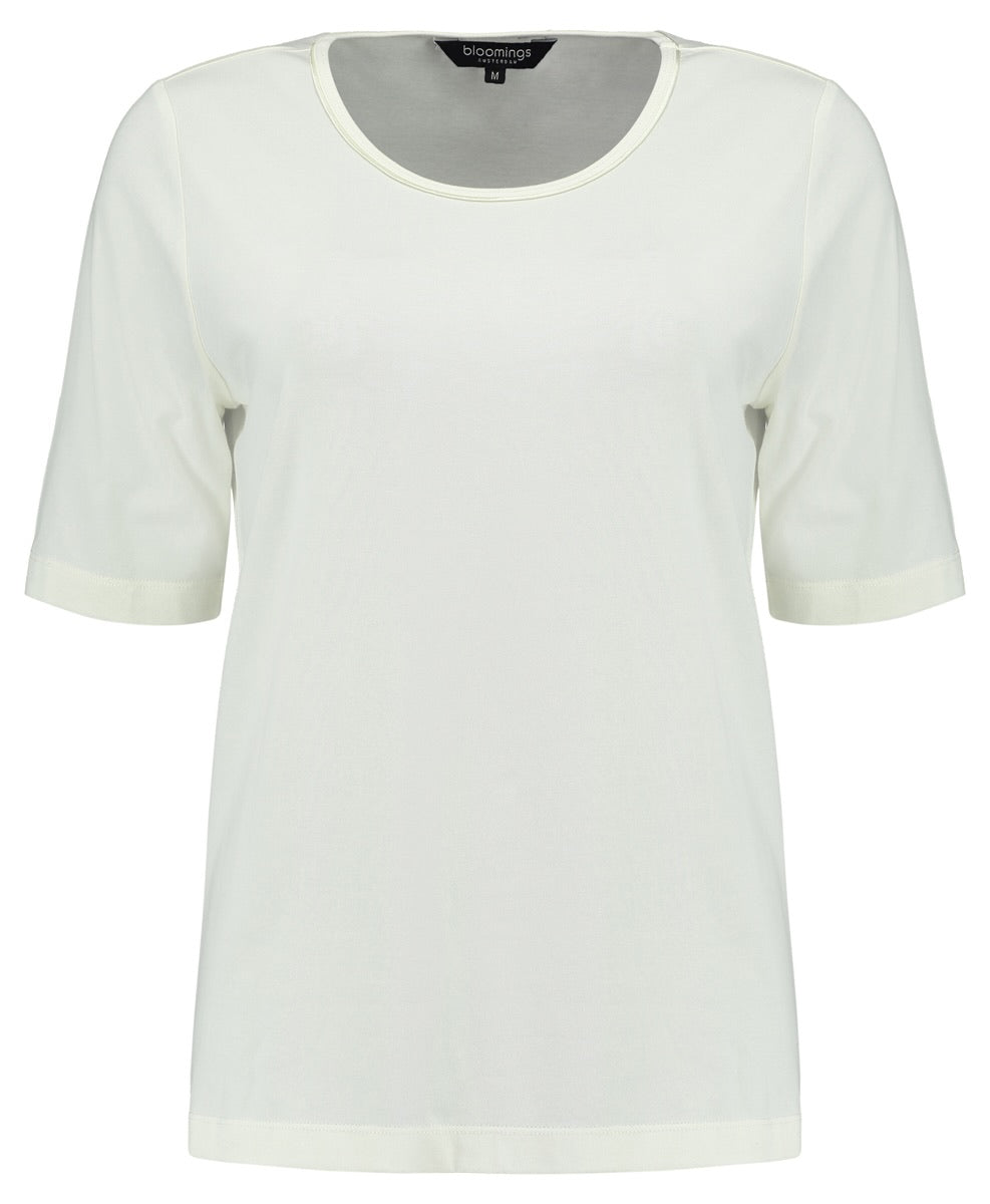 T-ShirtBasicSatijnenBiesSSWit__1