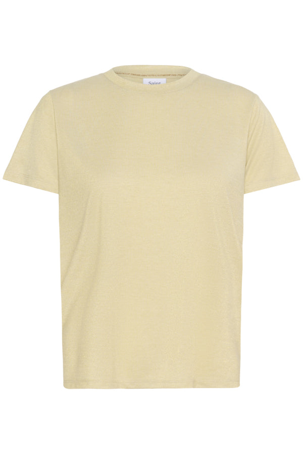 T-Shirt Haga Lurex Geelgoud
