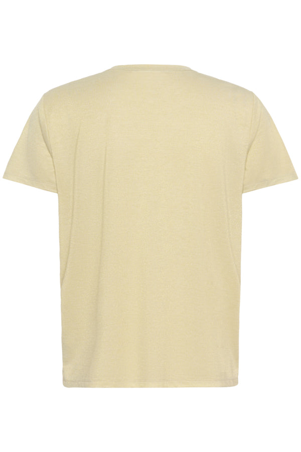 T-Shirt Haga Lurex Geelgoud
