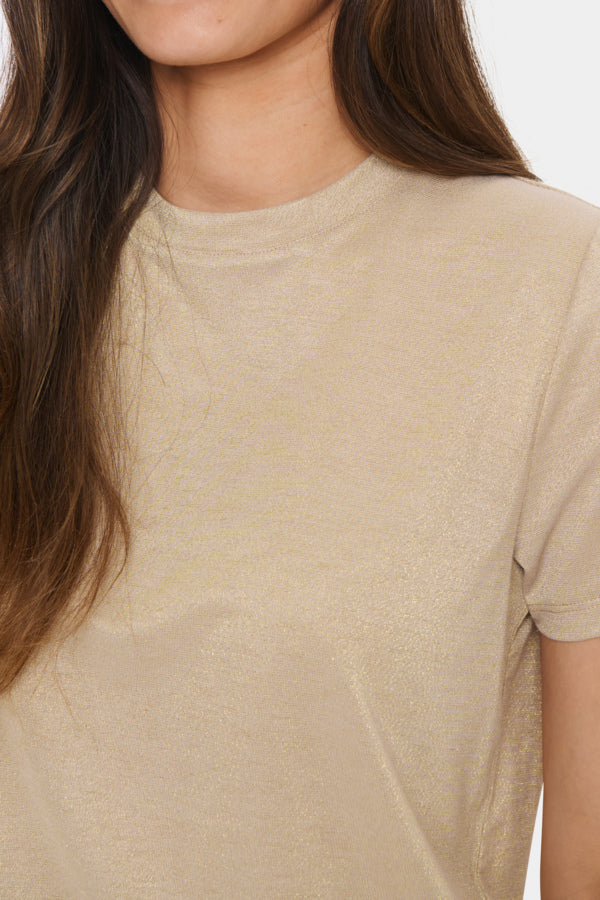 T-Shirt Haga Lurex Goud