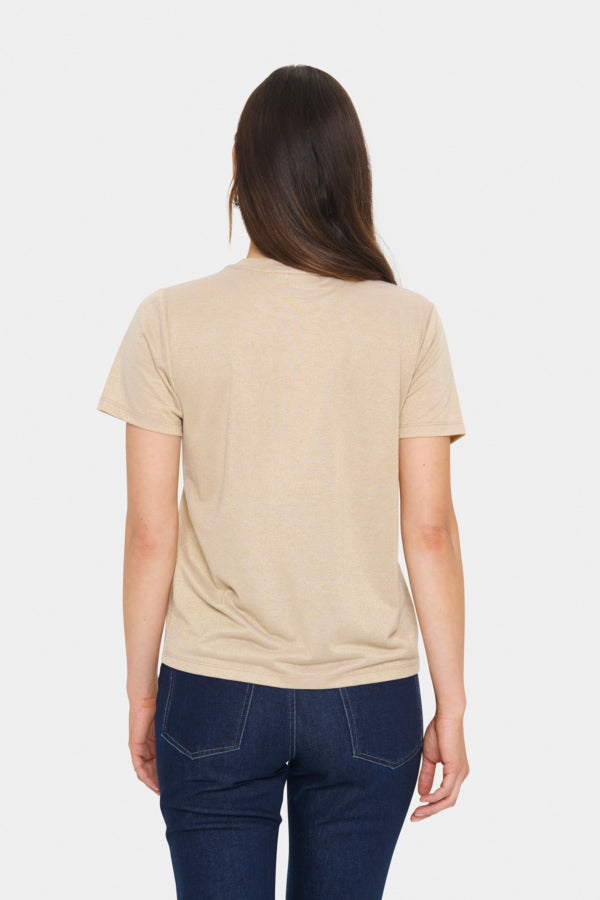 T-Shirt Haga Lurex Goud