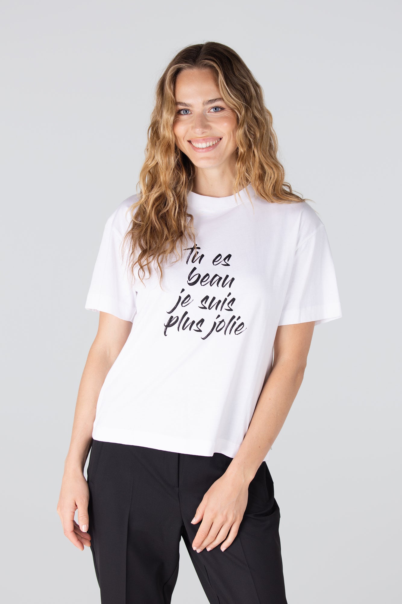 T-Shirt Lois Print Tu Es Wit