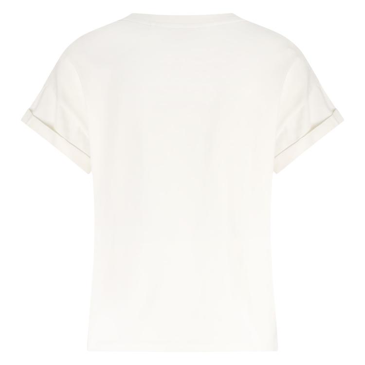T-shirt Grace Off White / Donkerblauw