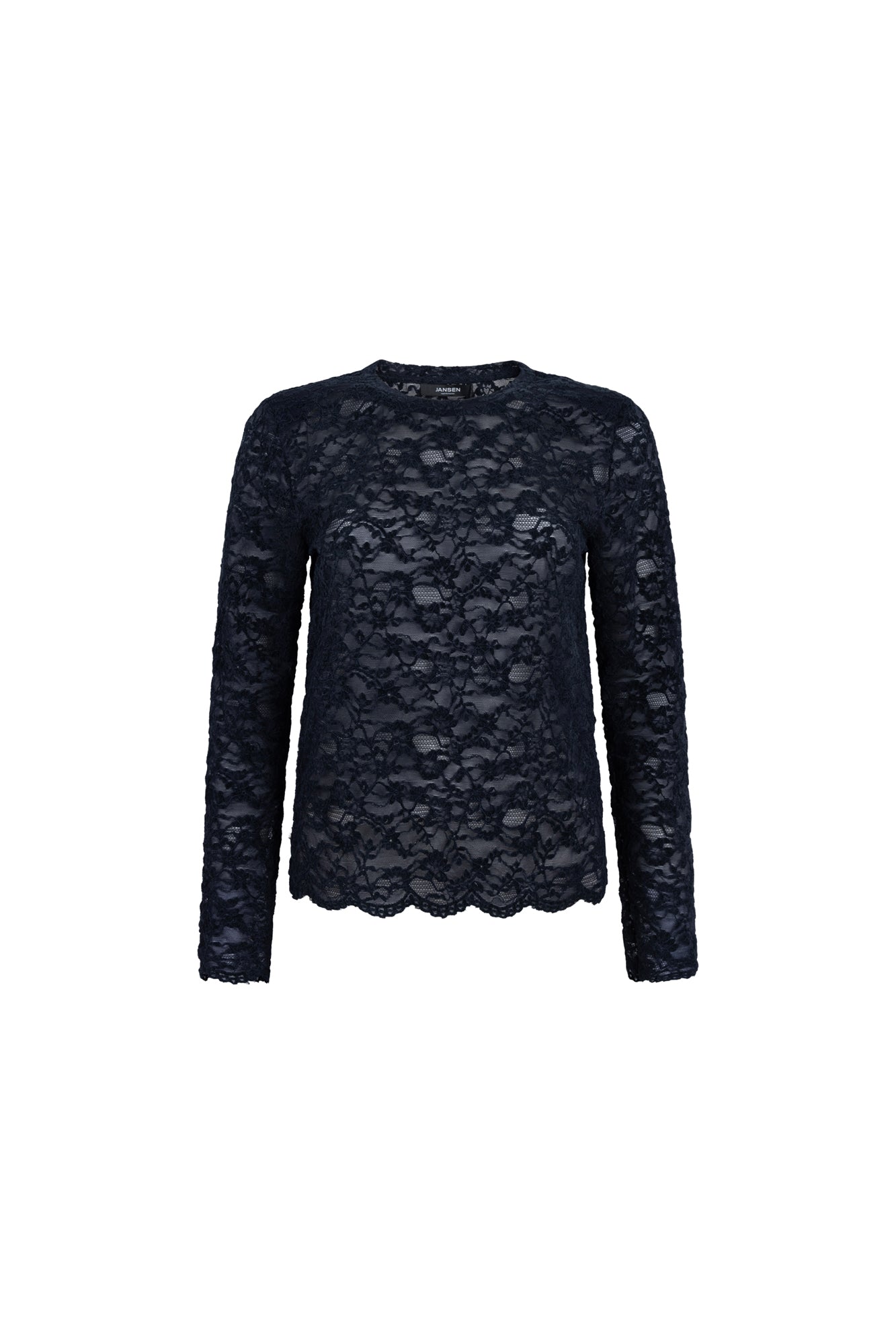 Top Kiki Kant LM Donkerblauw