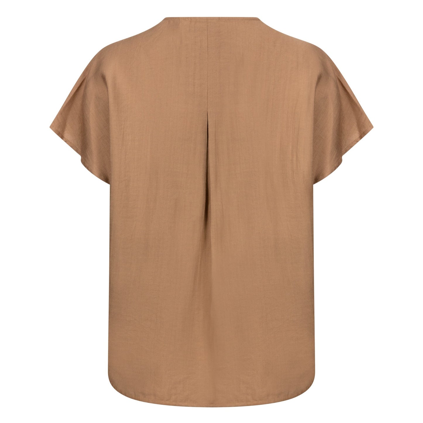 TopMarlijnV-HalsKantCamel__2