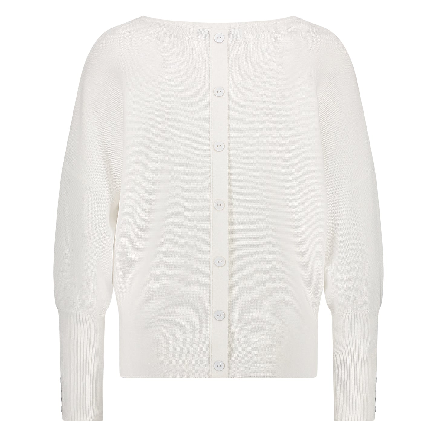 Trui Batwing Plain Off White
