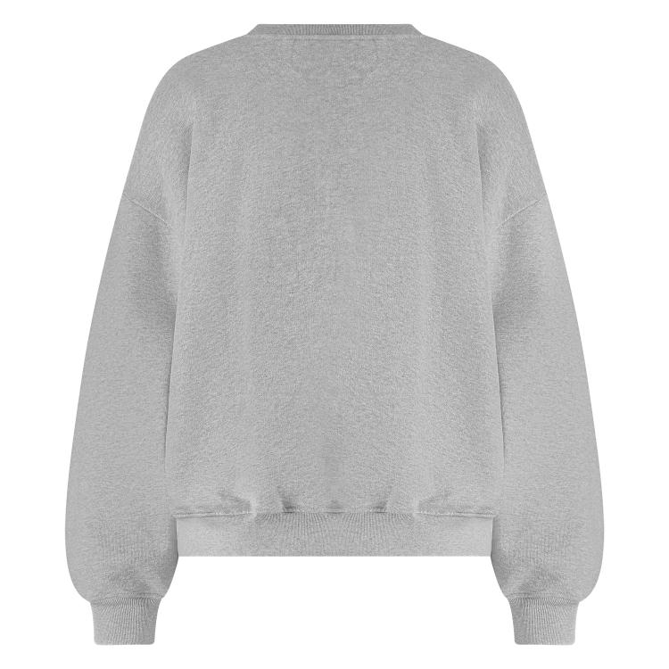 Trui Beatriz Flower Grijs