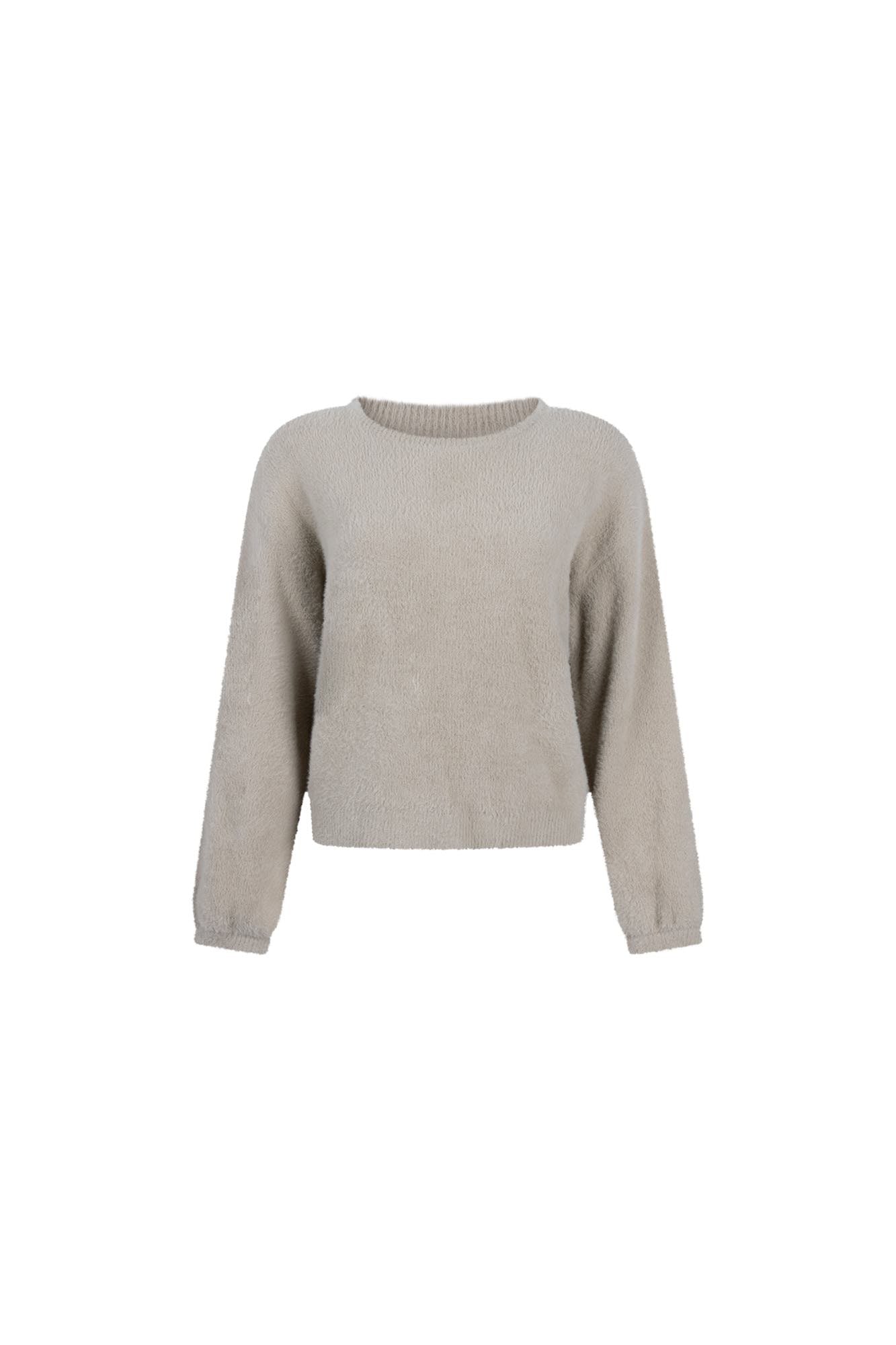 Trui Caily Ronde Nek Khaki