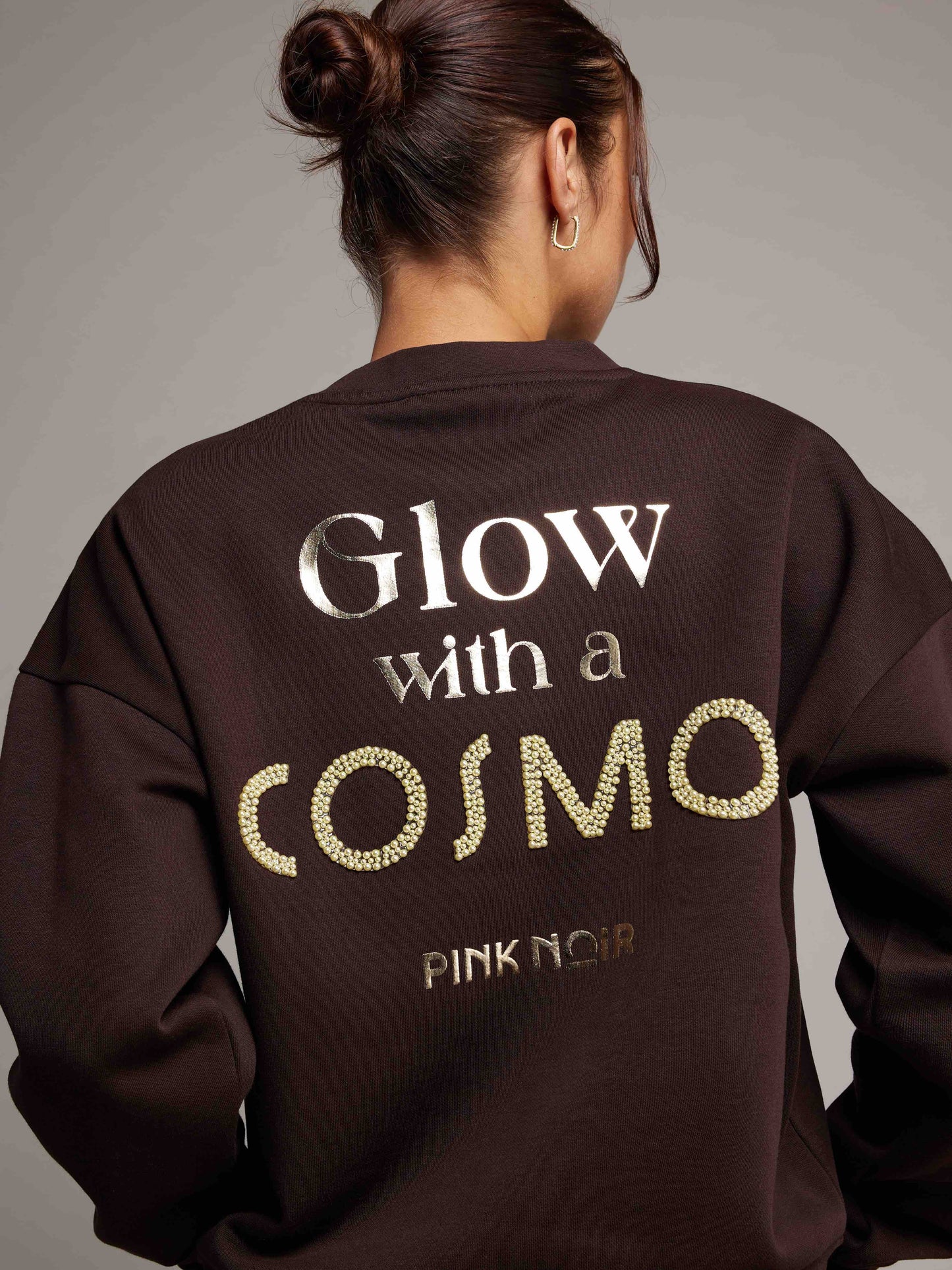 Trui Cosmo Parel Donkerbruin