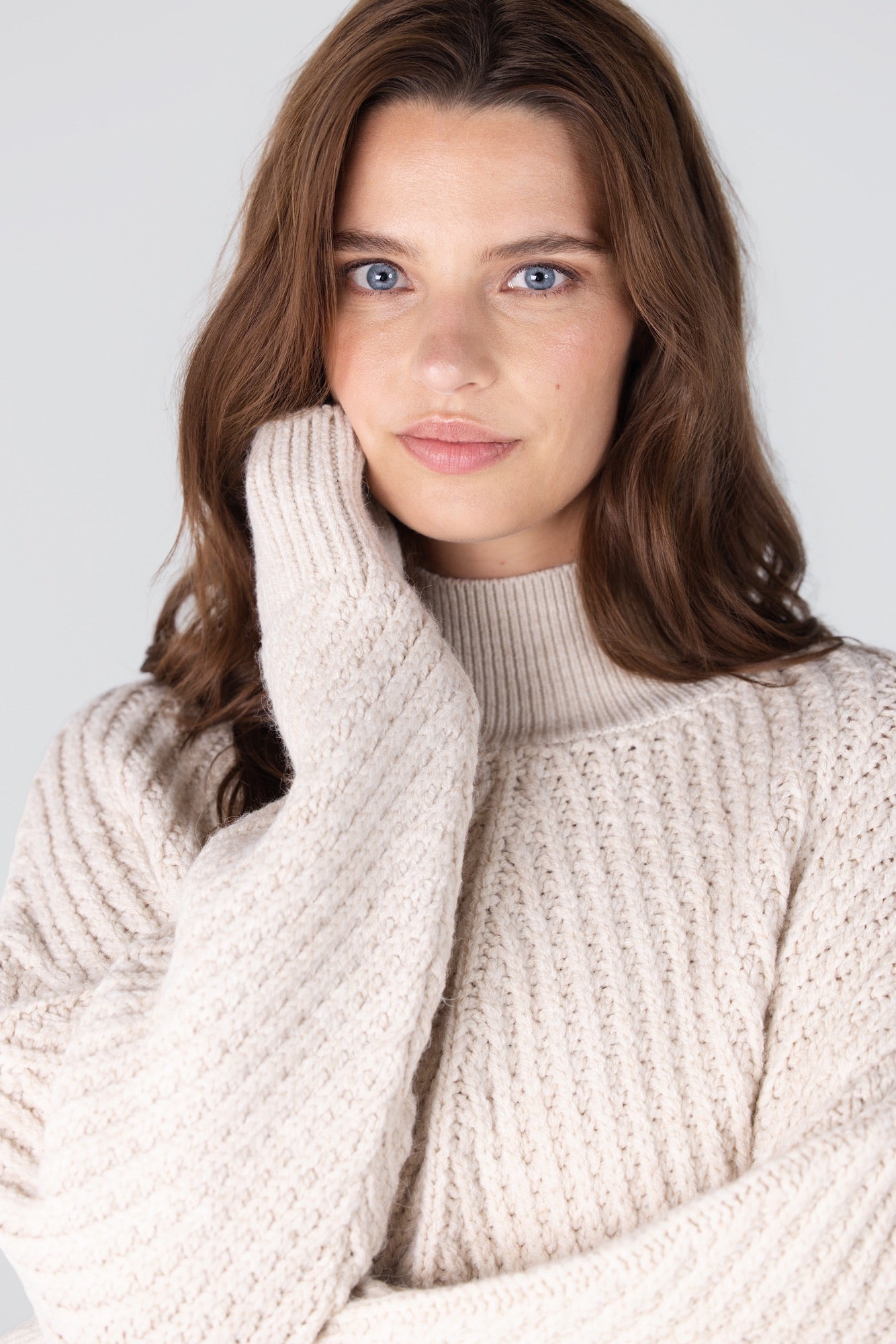Trui Doutzen Turtle Grof Off White
