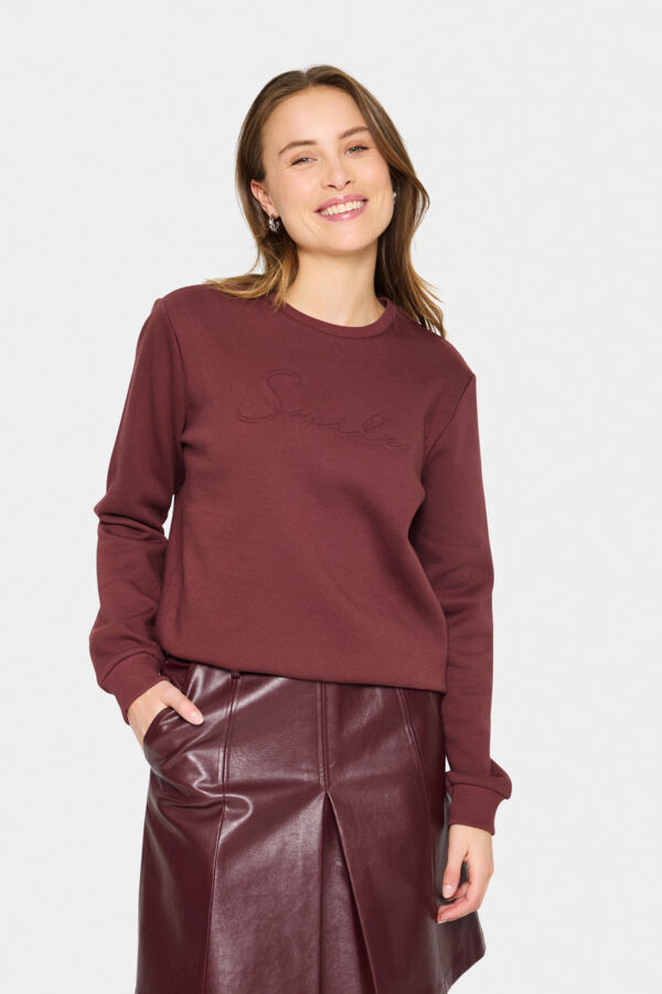 Trui Lyona Smile Bordeaux