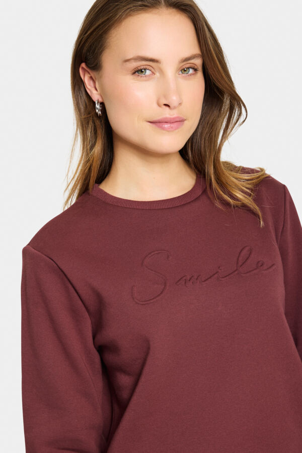 Trui Lyona Smile Bordeaux