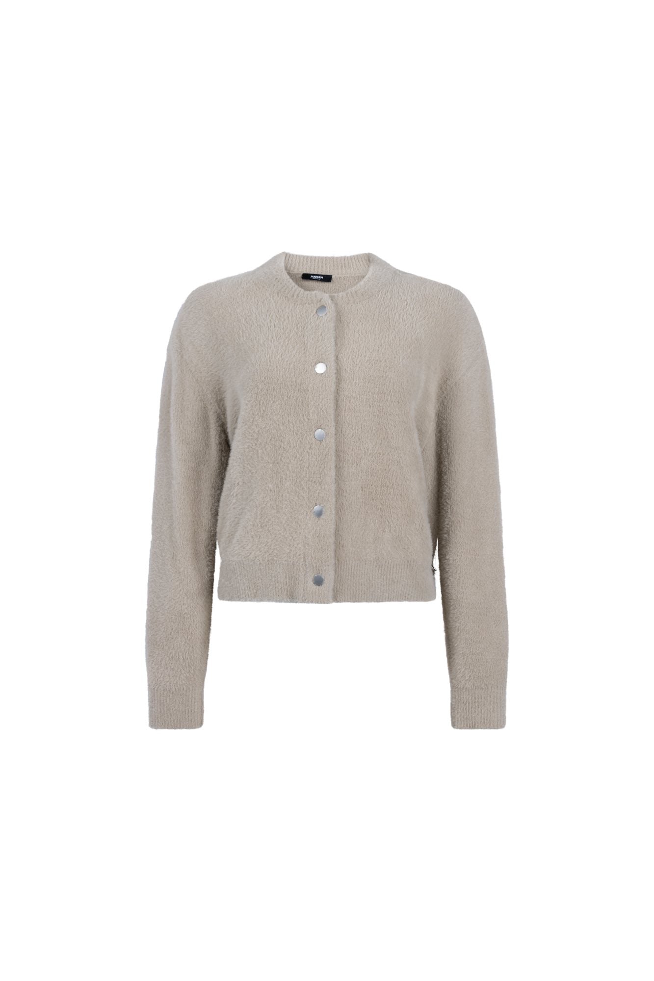 Vest Cloe Knopen Khaki