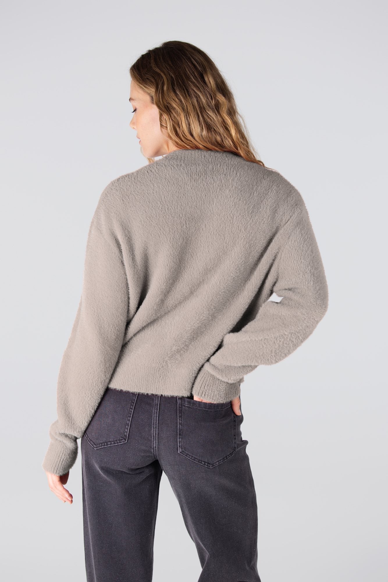 Vest Cloe Knopen Khaki