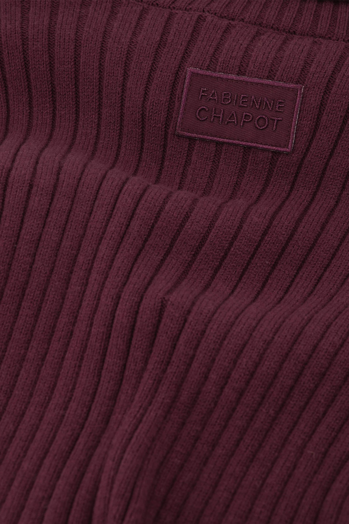 Vest Vesta Bloem Bordeaux