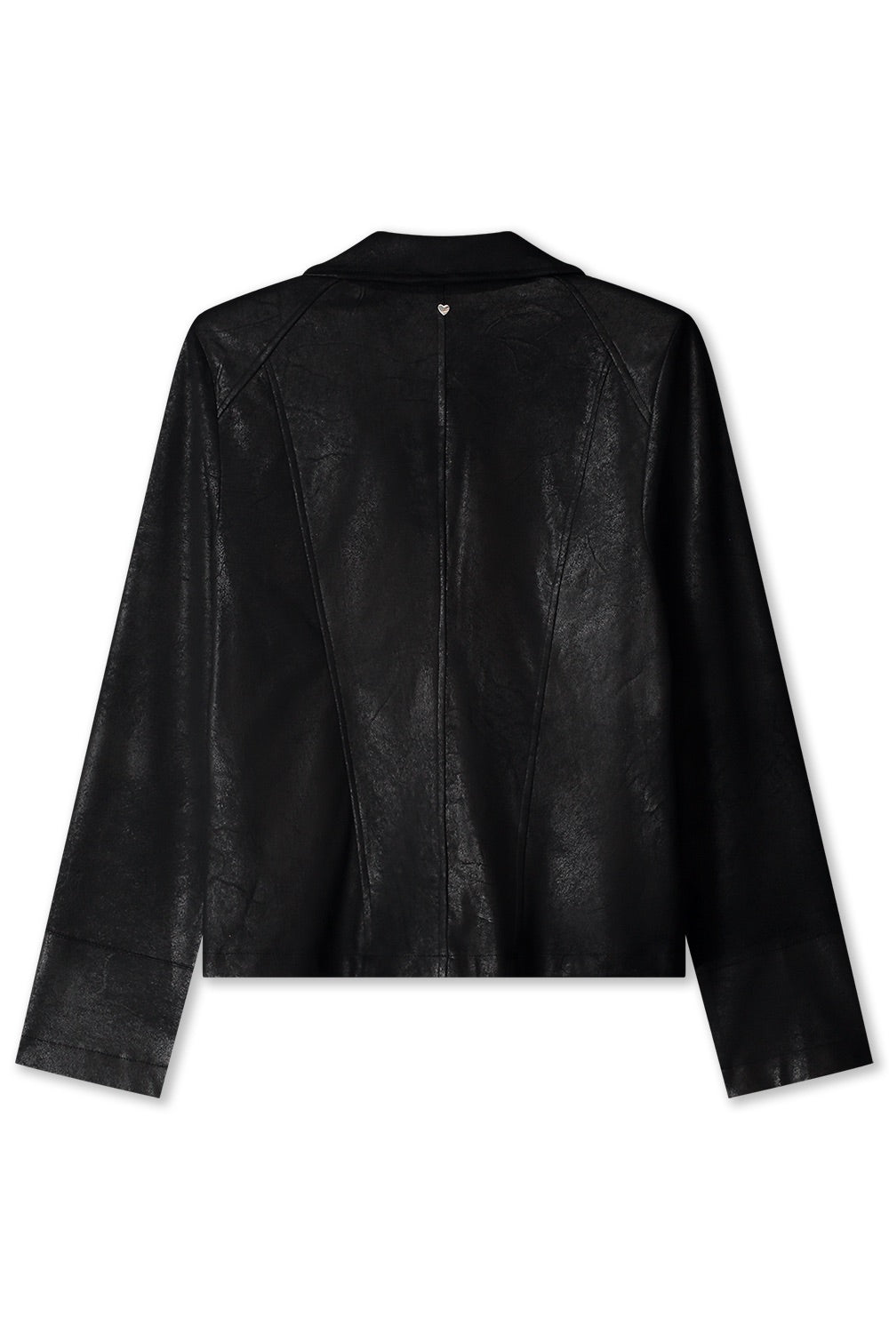 Zipper Biker Zwart