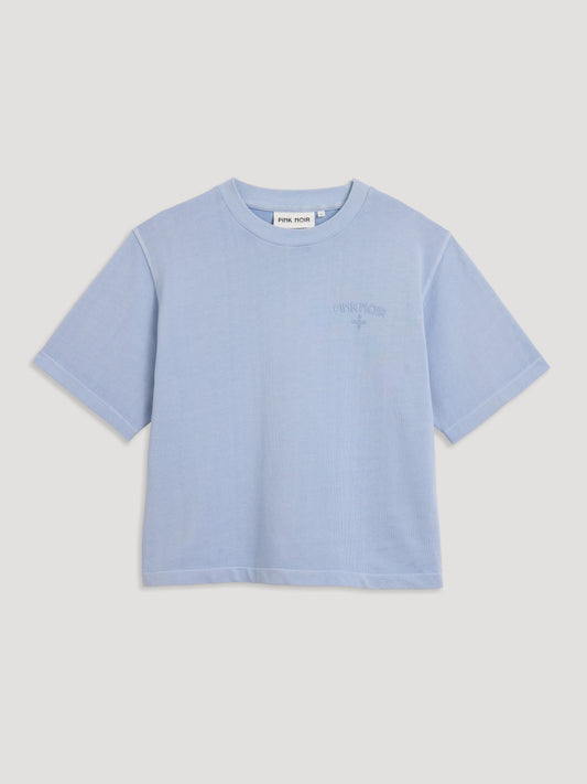 T-Shirt Luna Logo Lichtblauw