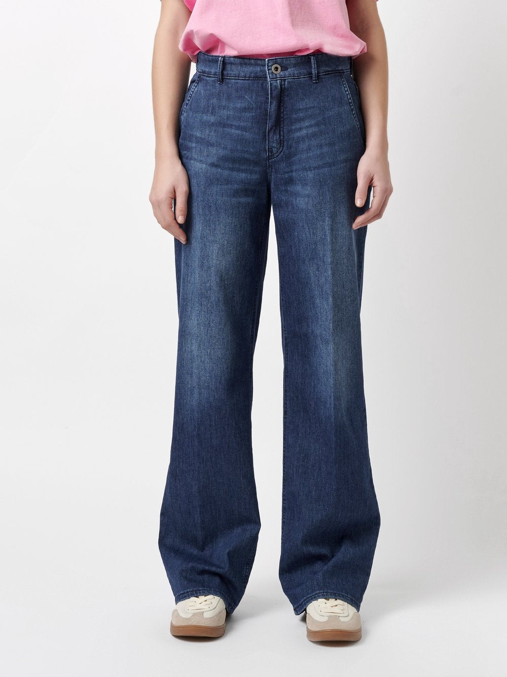 Audrey Wide Leg 1 Mid Blue