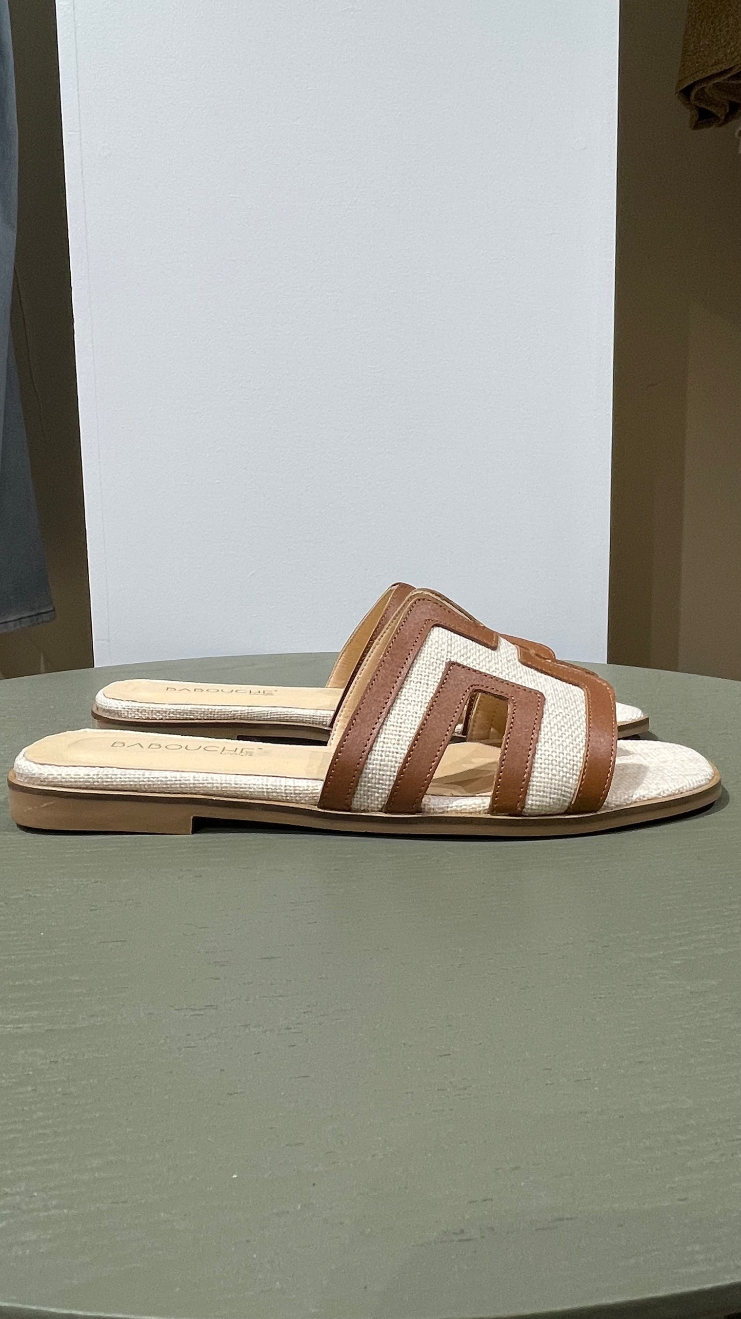 Sandaal Elly Cognac/Beige