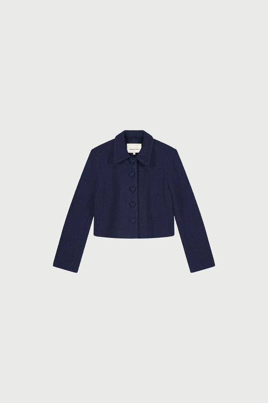 Blazer Beau Kort Donkerblauw