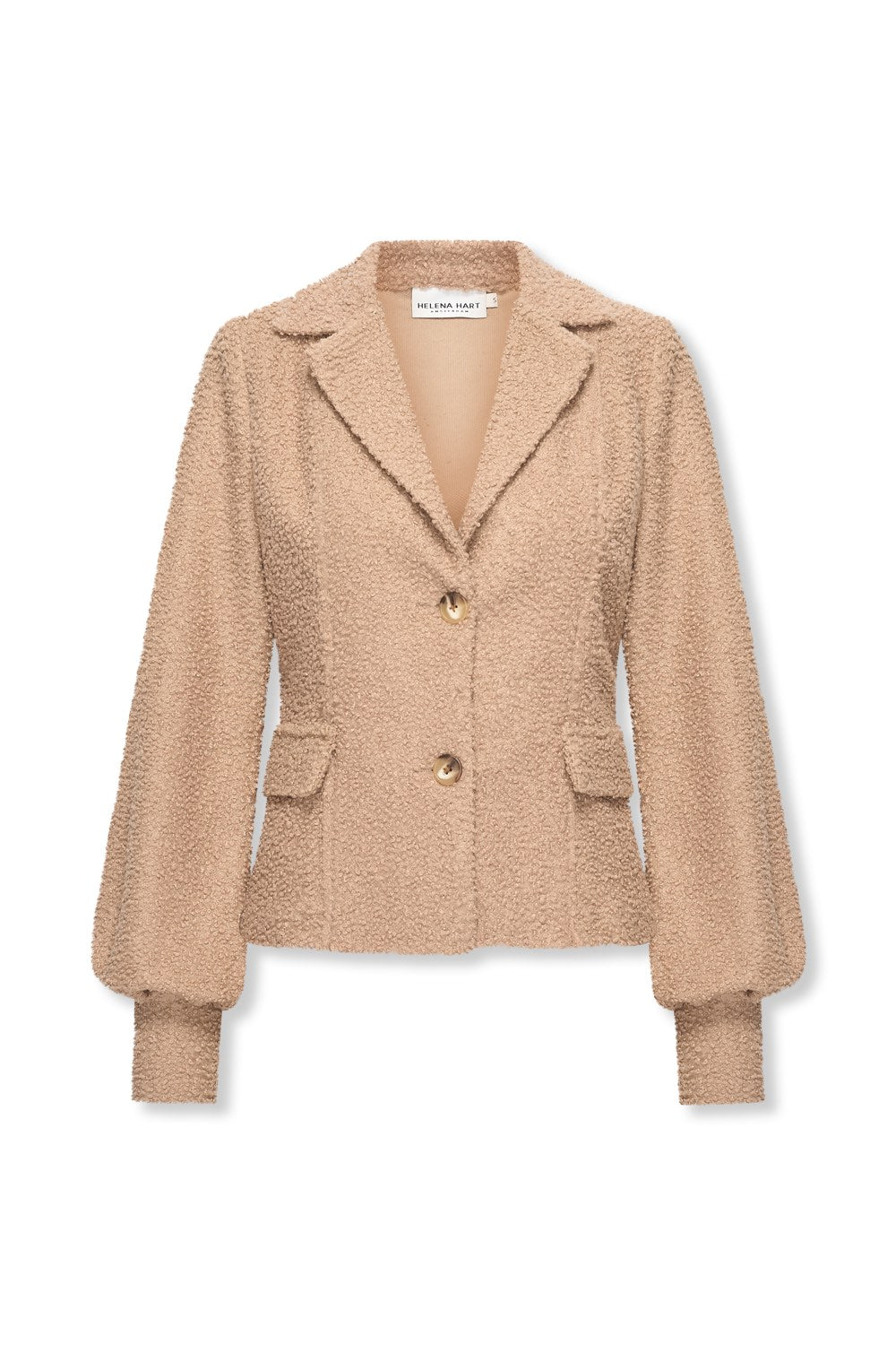 Blazer Lorie Frotte Camel