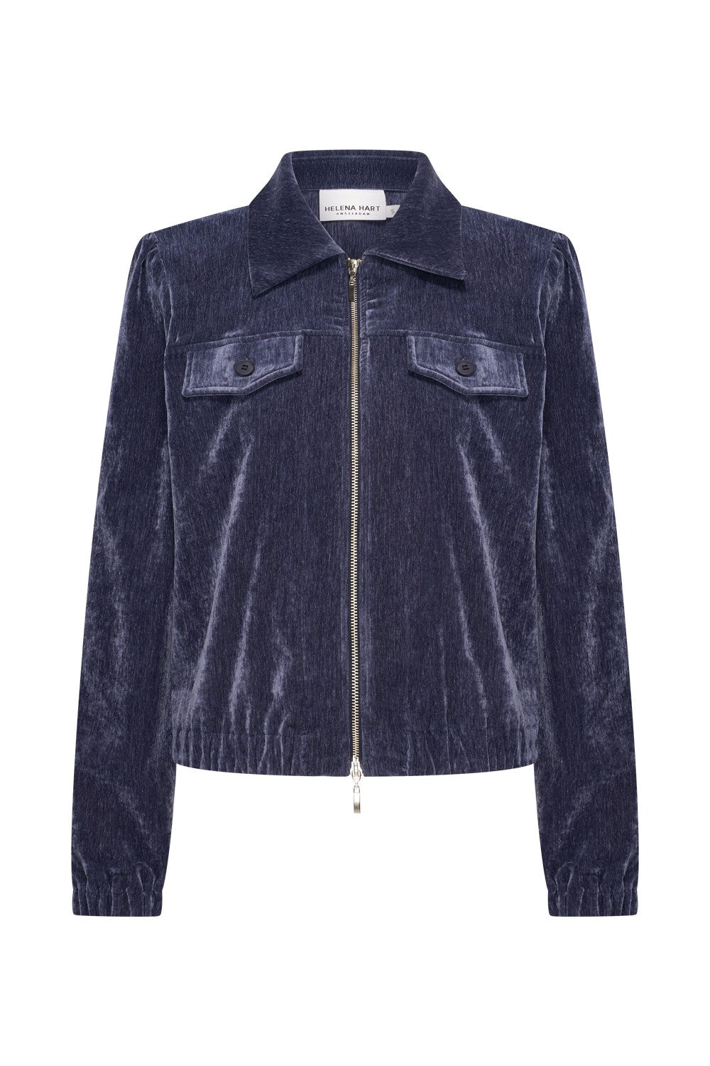 Blazer Riga Chenille Blauw