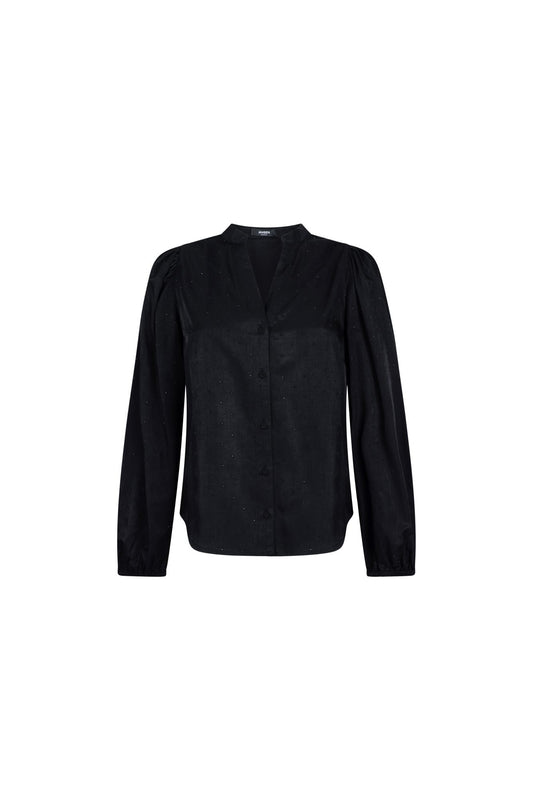 BlouseEffyV-NeckZwart__1