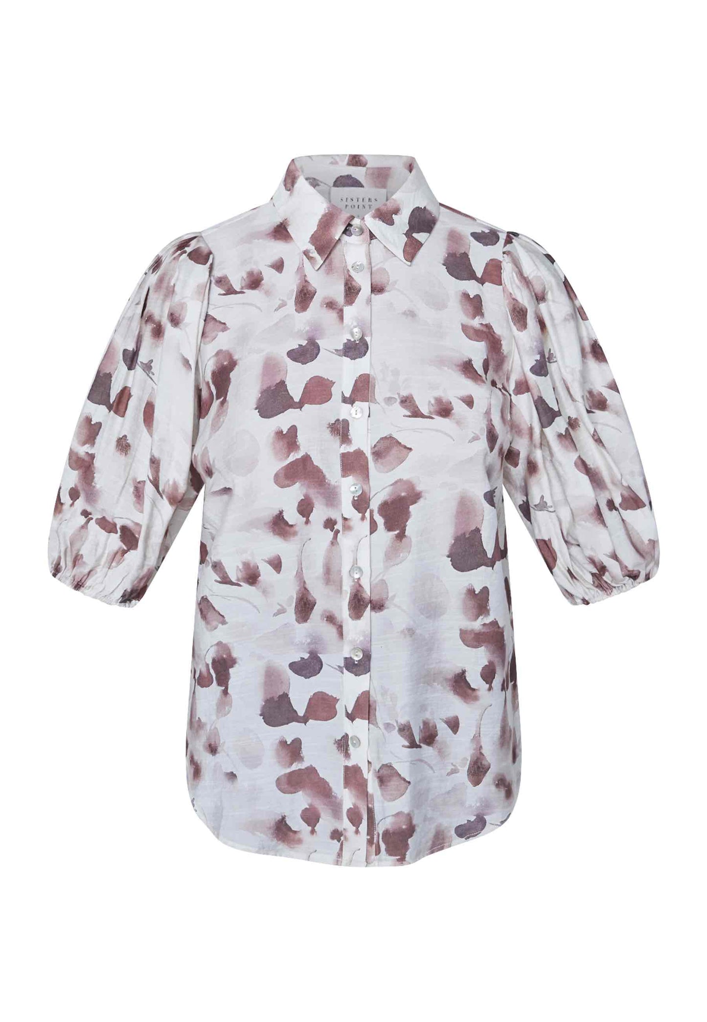 Blouse Ella Pof KM Creme/Bordeaux