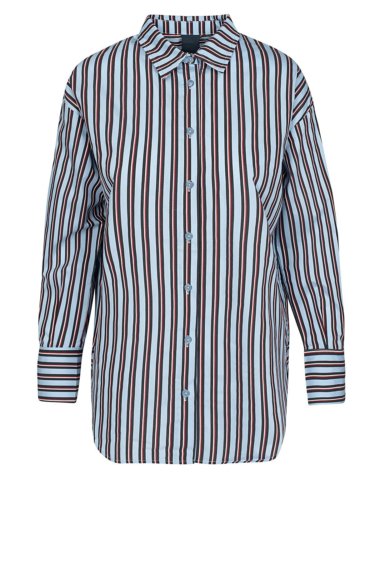 BlouseGertantuStreepDoorknoopRood_Jeansblauw__1