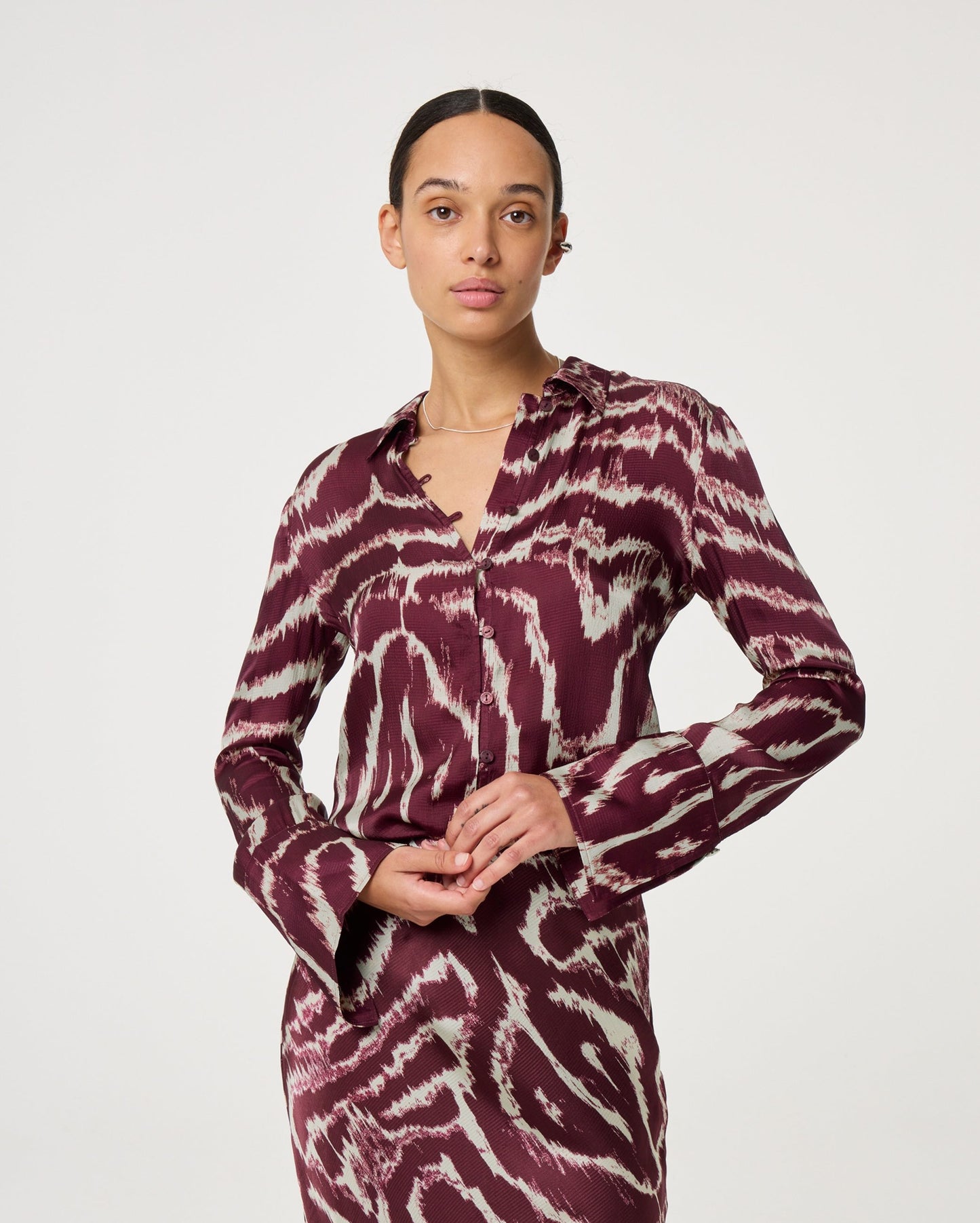 Blouse Kaia Burgundy