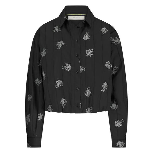 Blouse Lara Embroidery Zwart