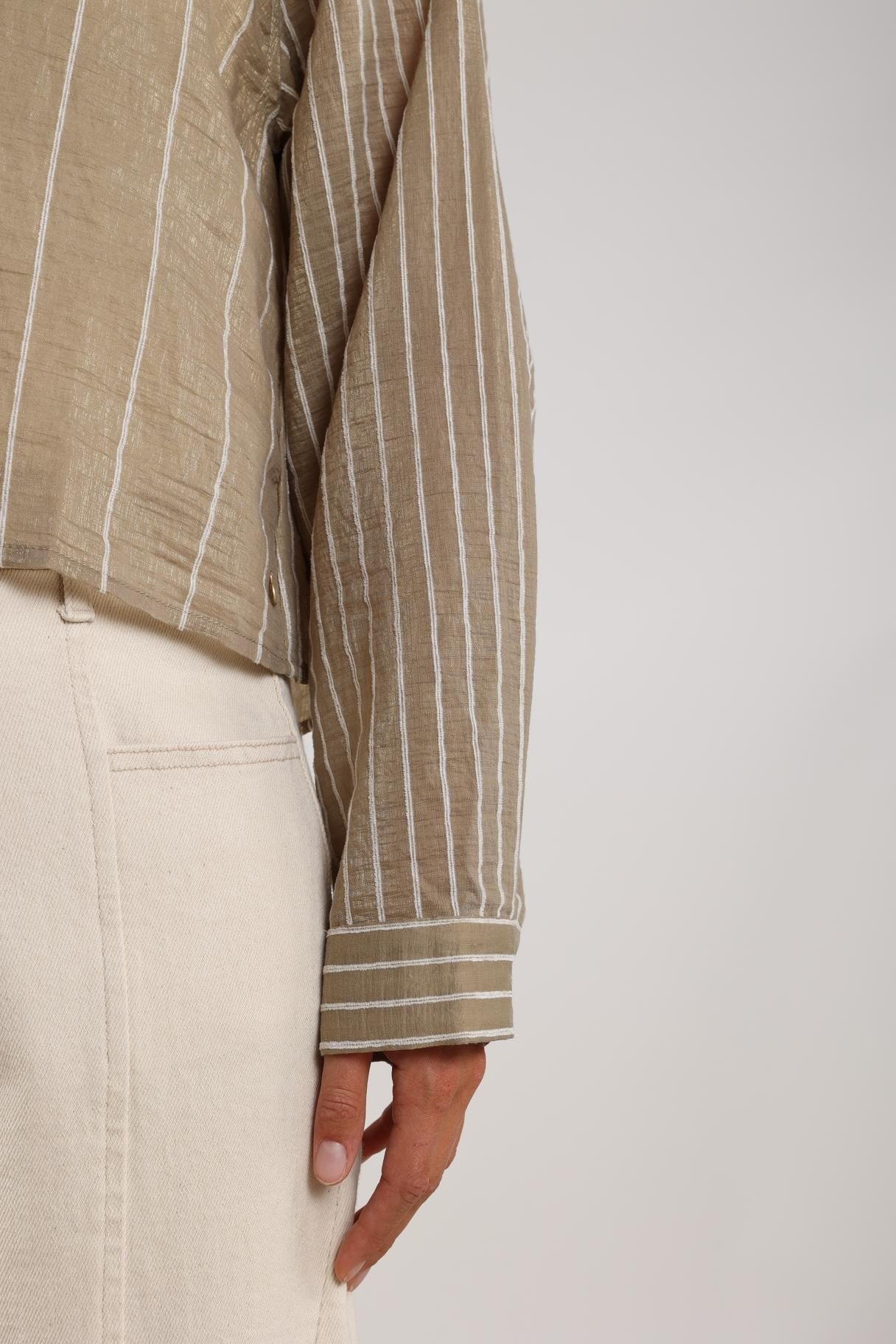 BlouseNellyStreepKraagArmy__3