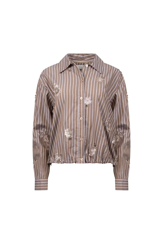BlouseNewportBloemEnStreepTaupe__1