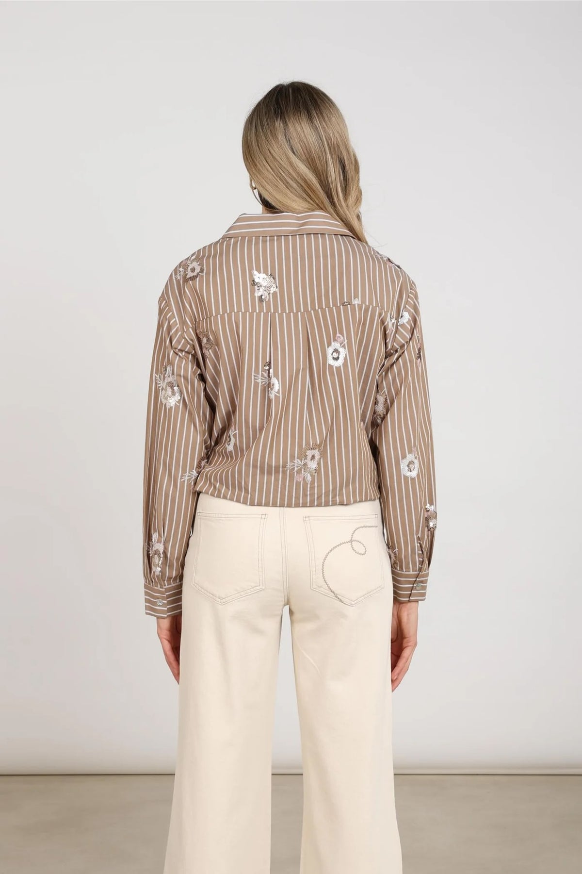 BlouseNewportBloemEnStreepTaupe__6