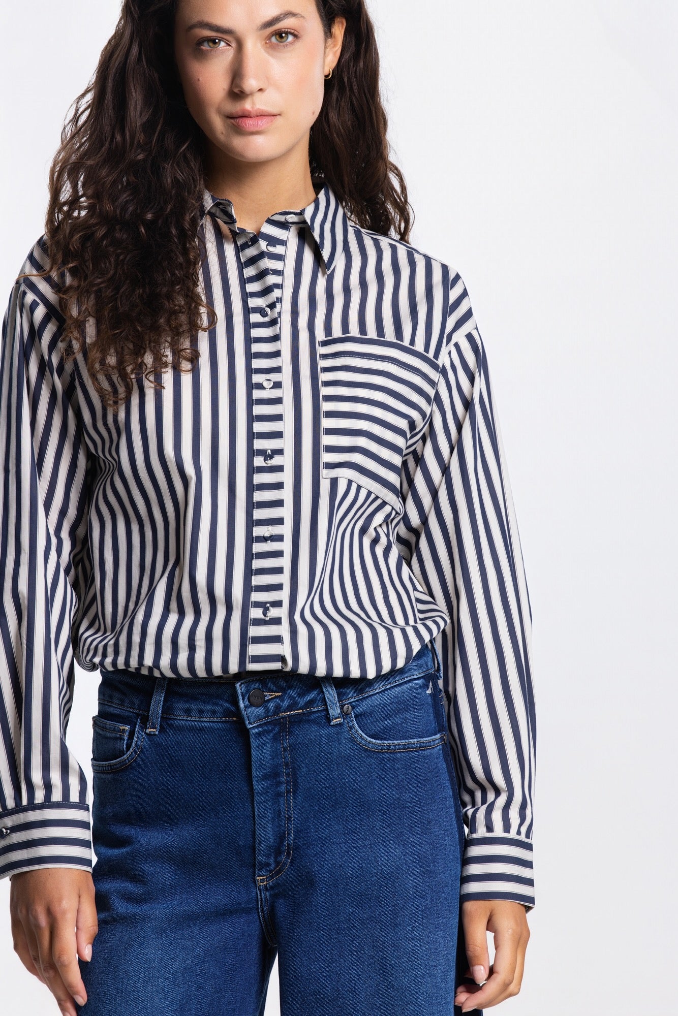 BlouseRoekiStrepenKraagDonkerblauw__2