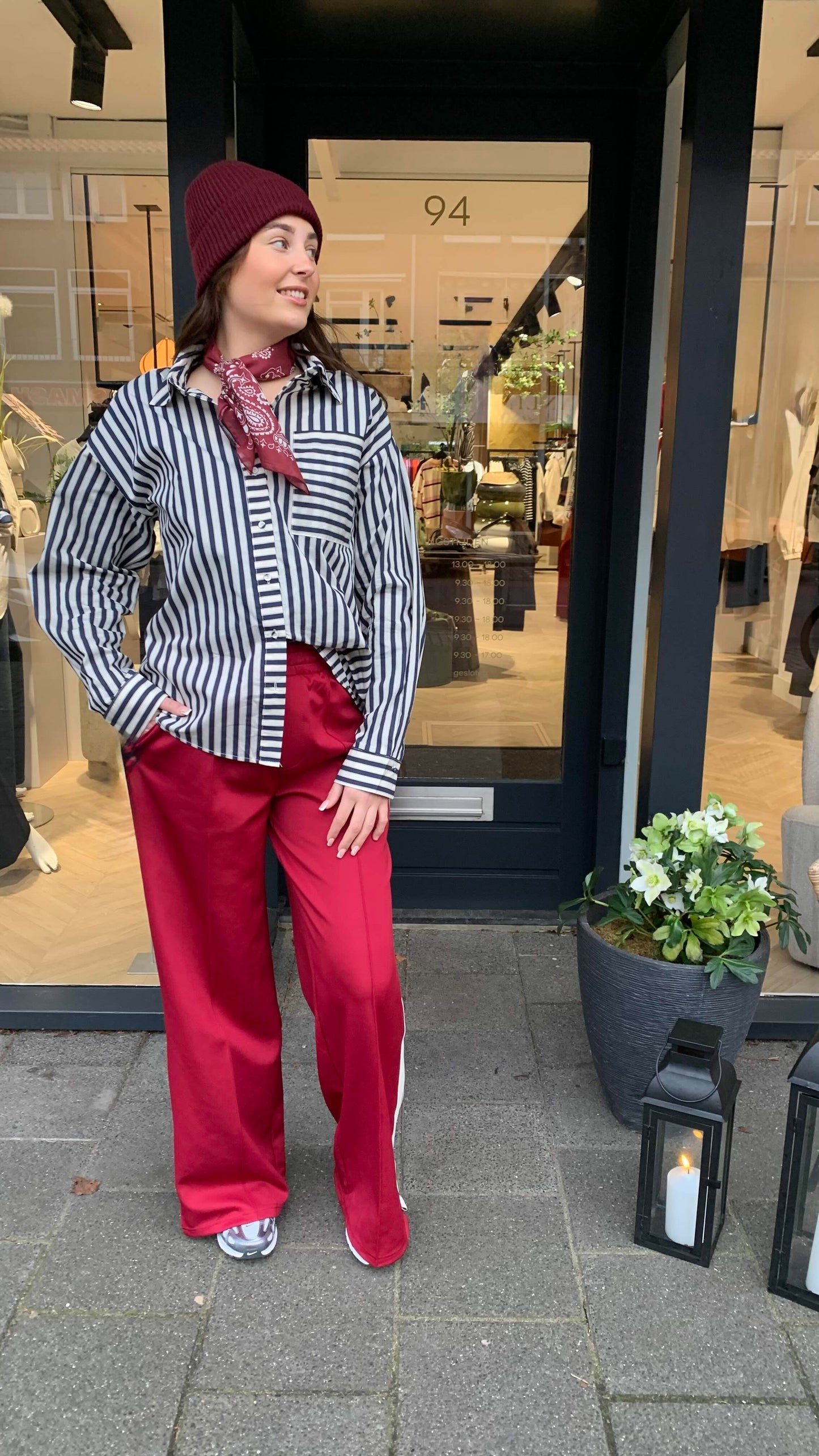 BlouseRoekiStrepenKraagDonkerblauw__4