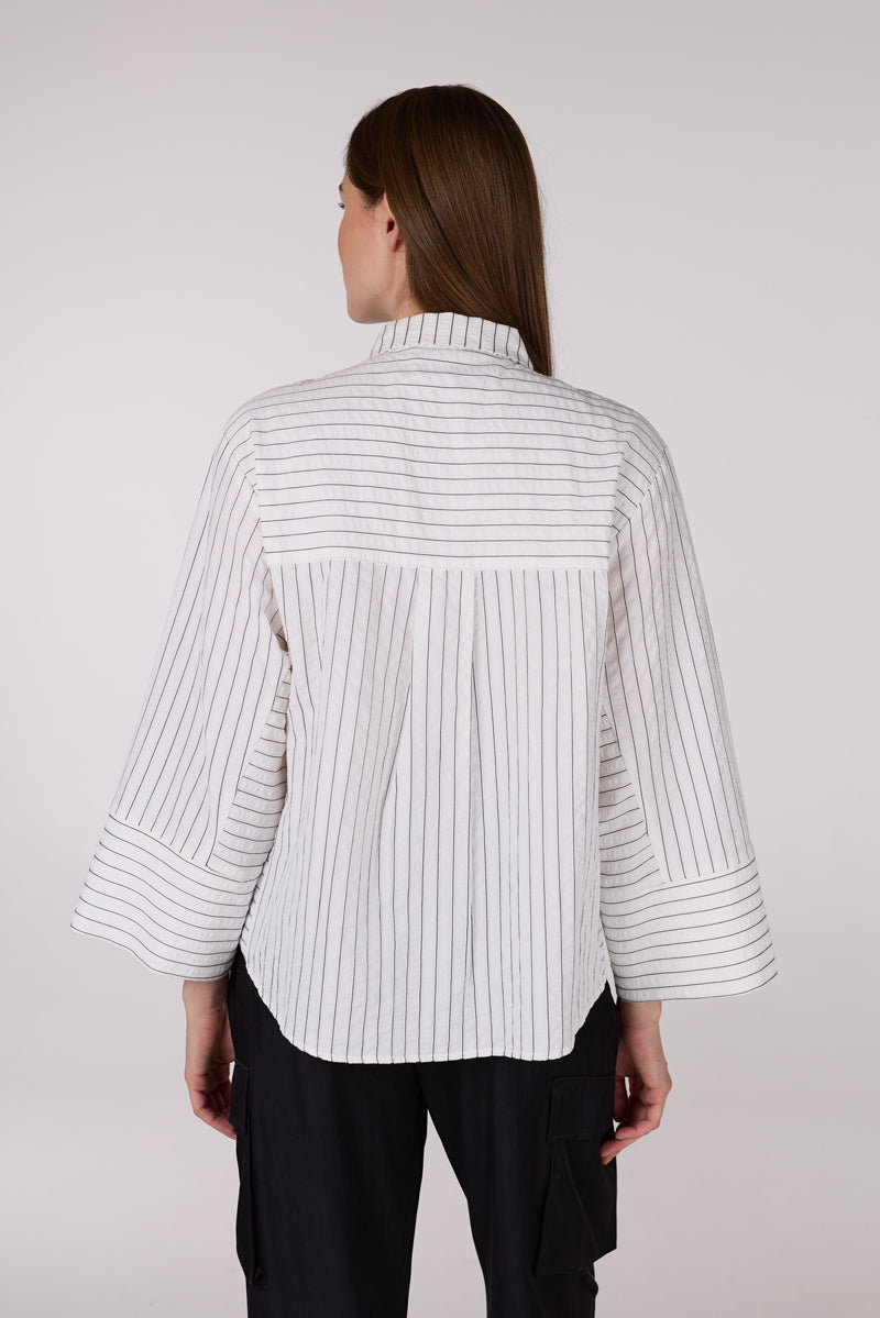 Blouse Streep Groot Manchet