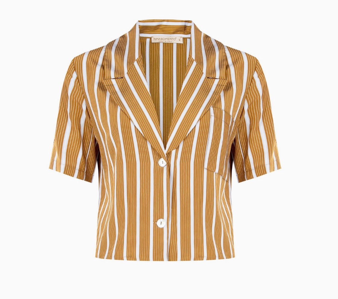 BlouseStreepLichtblauwKMCamel__1
