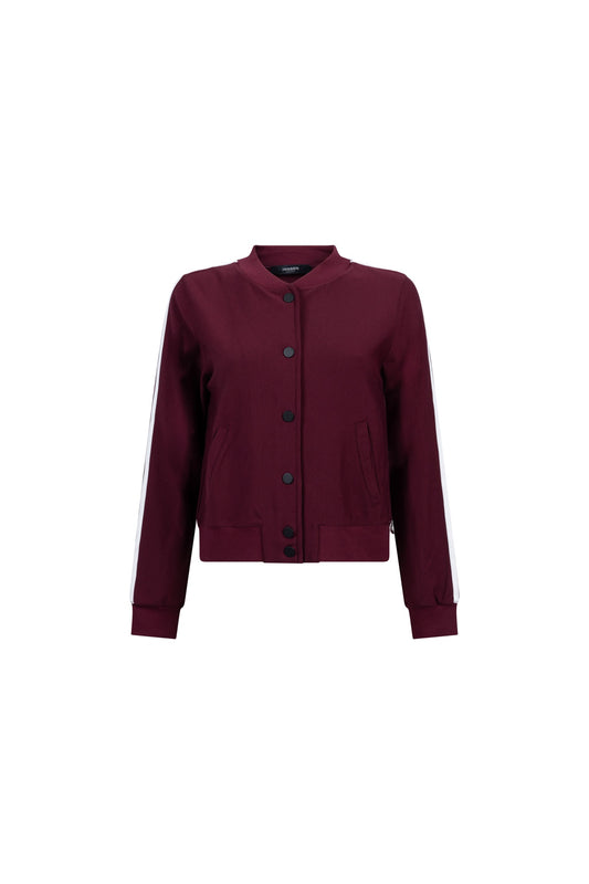 Bomber Jackie Bies Bordeaux
