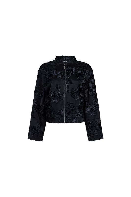 Bomber Jill 3D Flower Zwart