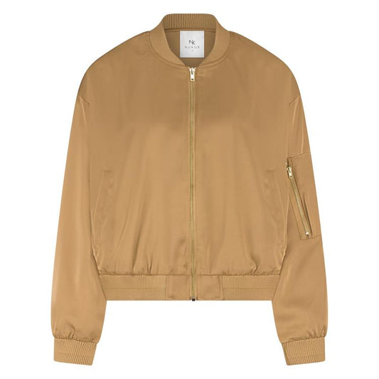 Bomber Noell Glans Camel