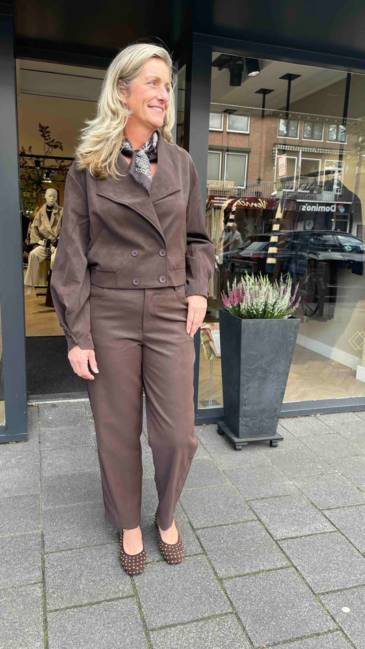 BroekAlexiLeatherlookDonkerbruin__1